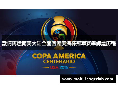 激情再燃南美大陆全面回顾美洲杯冠军赛季辉煌历程