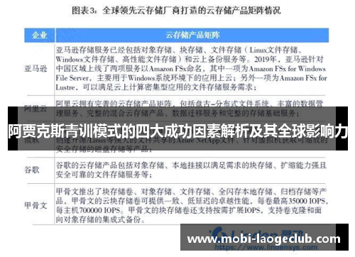 阿贾克斯青训模式的四大成功因素解析及其全球影响力 阿贾克斯青训模式的四大成功因素解析及其全球影响力